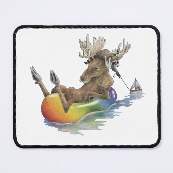 Item preview, River Moose designed and sold by hnewmanart.