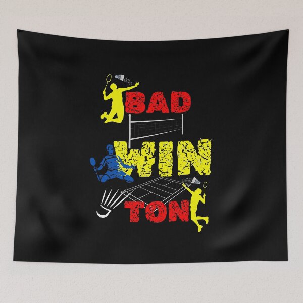 Item preview, Strike fear on the court with Badminton designed and sold by ConradoBullhead.