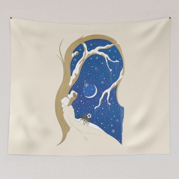 Item preview, Erté - The Seasons, Winter, 1970 designed and sold by elektronen.