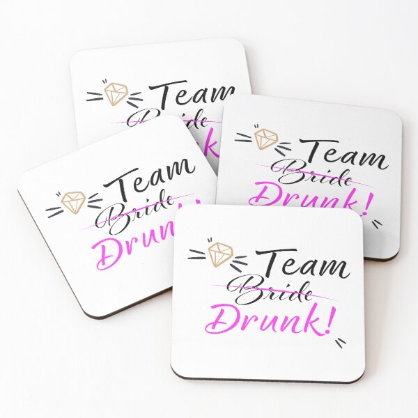 Item preview, Team Bride - Drunk designed and sold by Klysztof.