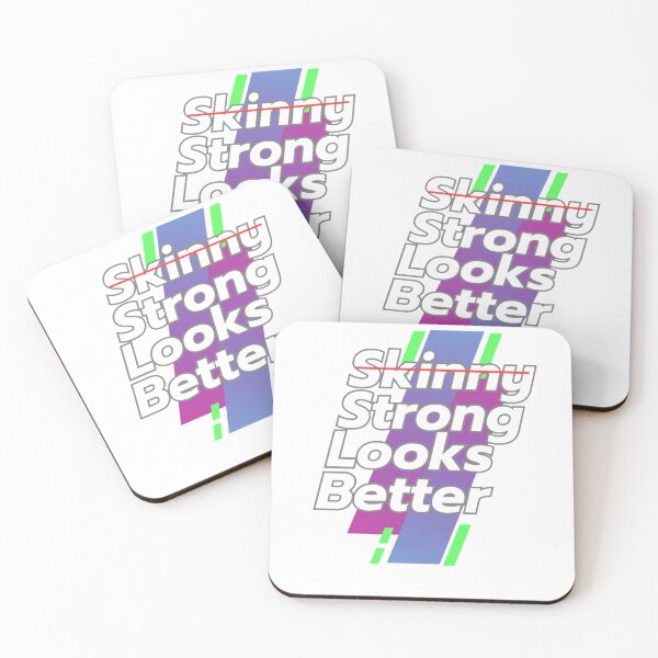 Item preview, Skinny Strong Looks Better Guote Motivation designed and sold by Vignola7.