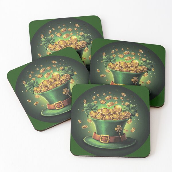 Item preview, St. Patrick's Day. A dwarf's hat full of money designed and sold by MagelliShop.