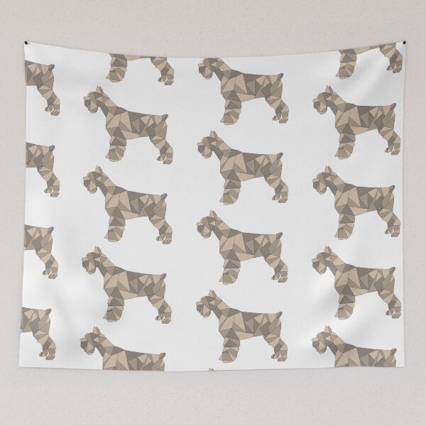 Item preview, SCHNAUZER GEOMETRIC designed and sold by hemp3x.