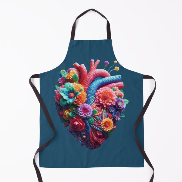 Item preview, Herat with spring flowers designed and sold by TevAr.