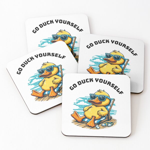 Item preview, Go Duck Yourself designed and sold by HipsterAnimals.