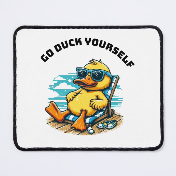 Item preview, Go Duck Yourself designed and sold by HipsterAnimals.