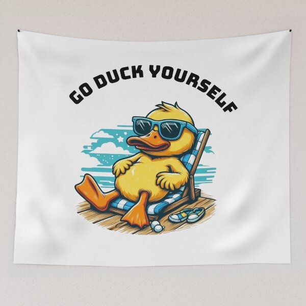 Item preview, Go Duck Yourself designed and sold by HipsterAnimals.