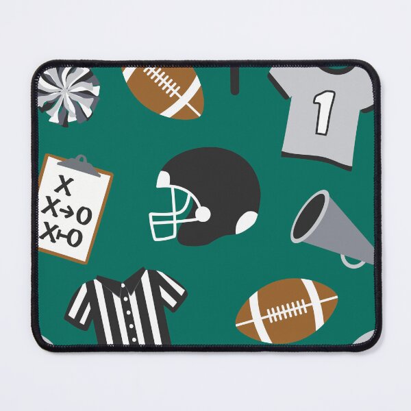 Item preview, Football Gear Kids Black White Green Sports designed and sold by SamAnnDesigns.