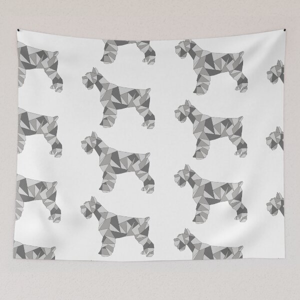 Item preview, SCHNAUZER GEOMÉTRICO designed and sold by hemp3x.