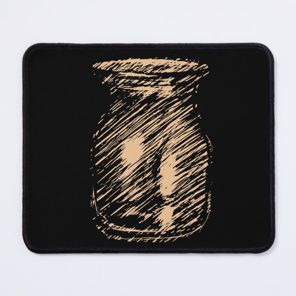 Item preview, Vase simple sketch, gold vase designed and sold by Szkicerka.