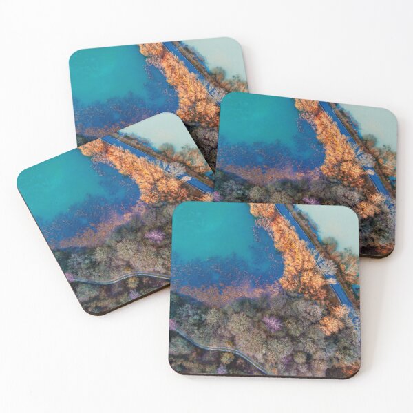 Item preview, Water and Trees drone picture designed and sold by Anthony Hiorns.
