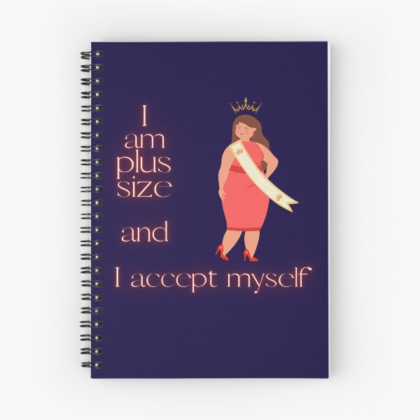 Item preview, I am plus size and I accept myself designed and sold by DMHG.