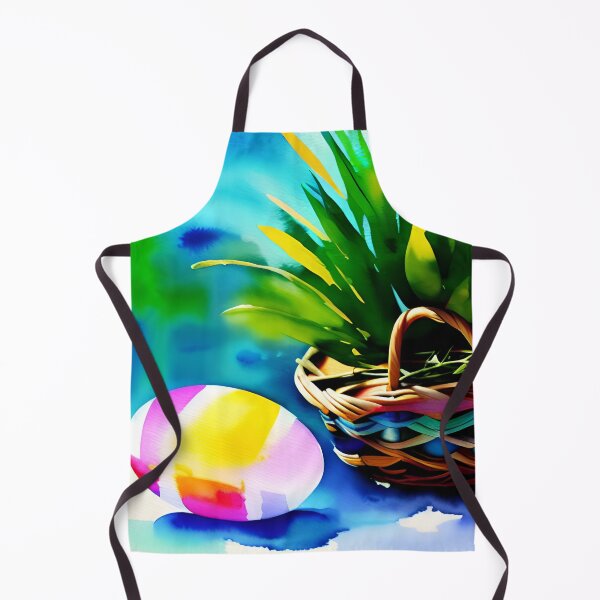 Item preview, Watercolour Easter Egg Print Pattern designed and sold by PinUpPizzazz.
