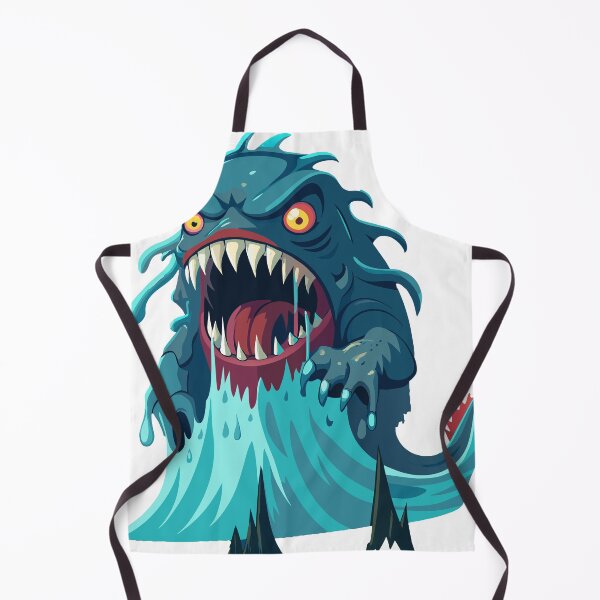 Item preview, Ferocious Sea Monster Emerging from the Water designed and sold by Rostislav Bouda.