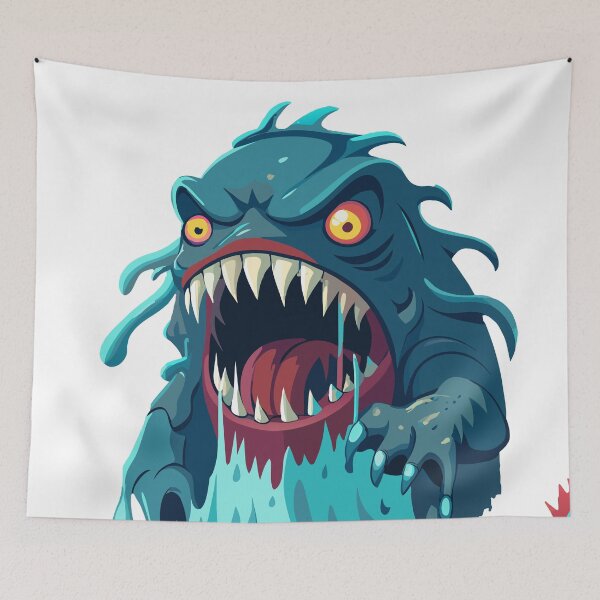 Item preview, Ferocious Sea Monster Emerging from the Water designed and sold by Rostislav Bouda.