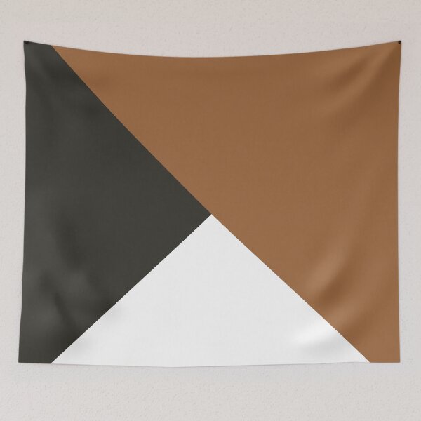Item preview, Trendy Modern Southern Boho Chic Inspired Brown Black White Color Block Print designed and sold by EYE ILLUSTRATE  GRAPHICS.