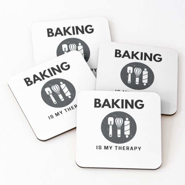 Item preview,  “Baking is my Therapy” handmade creative leisure activities. designed and sold by DamiCrea82.