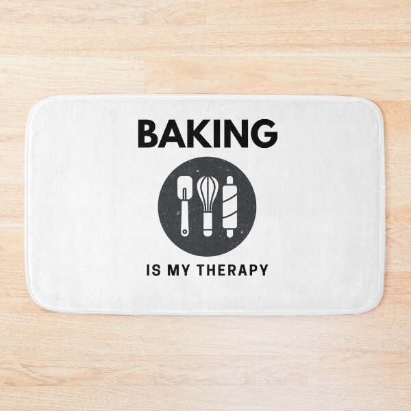 Item preview,  “Baking is my Therapy” handmade creative leisure activities. designed and sold by DamiCrea82.
