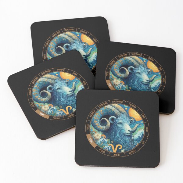 Item preview, ZODIAC Aries - Astrological ARIRS - ARIRS - ZODIAC sign - Van Gogh style - 1 designed and sold by ArtProjectShop.