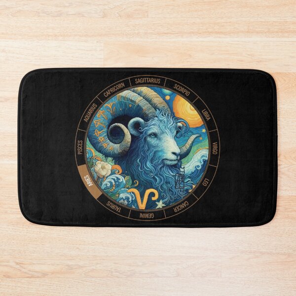 Item preview, ZODIAC Aries - Astrological ARIRS - ARIRS - ZODIAC sign - Van Gogh style - 1 designed and sold by ArtProjectShop.