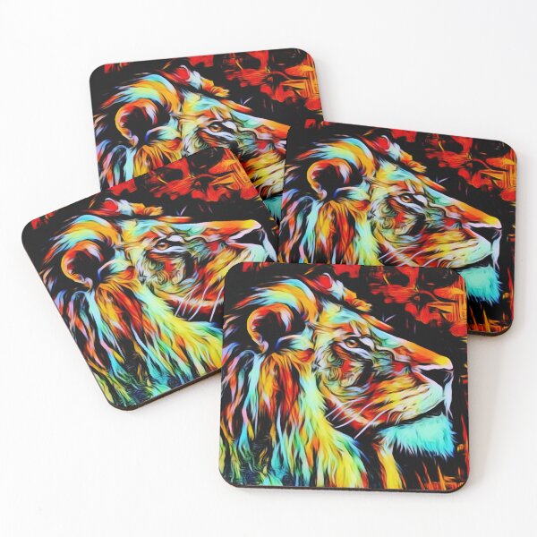 Item preview, Lion King of Color designed and sold by RLE-Arts.