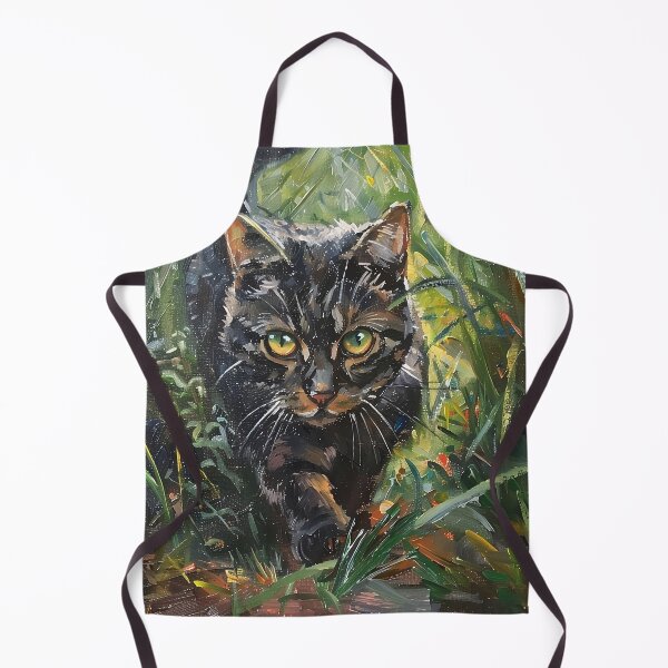 Item preview, Mischievous Cat stalking elusive prey designed and sold by CatsAndDogs-TF.