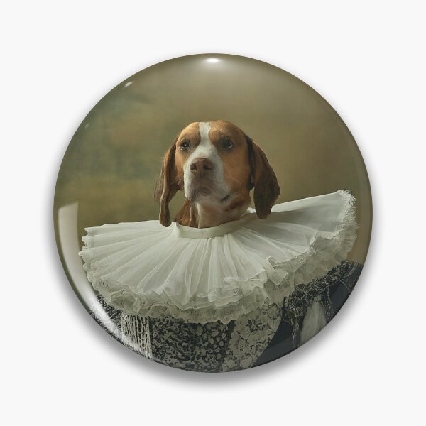 Item preview, Portrait of a Beagle Dog in Medieval Royal Dress designed and sold by GAGGAofficial.