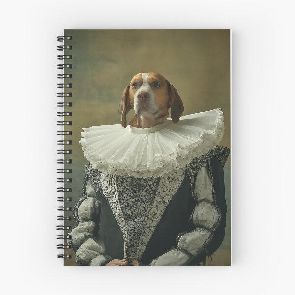 Item preview, Portrait of a Beagle Dog in Medieval Royal Dress designed and sold by GAGGAofficial.