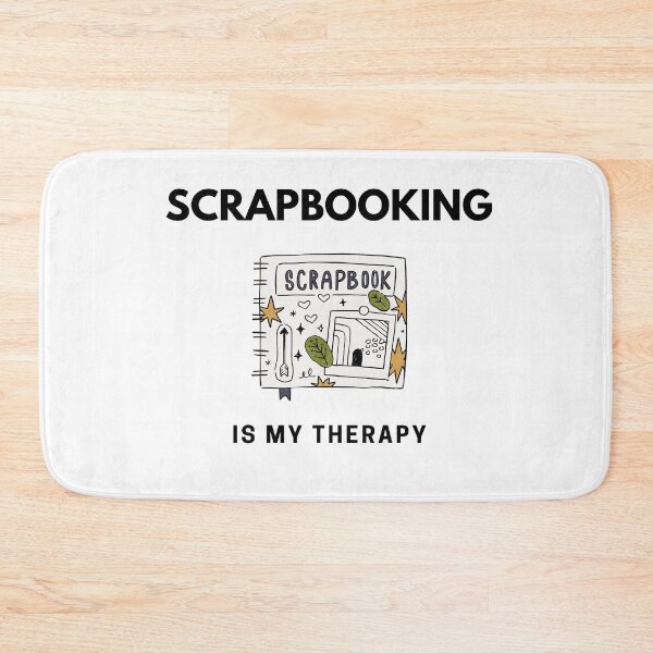 Item preview, “Scrapbooking is my Therapy” handmade creative leisure activities. designed and sold by DamiCrea82.