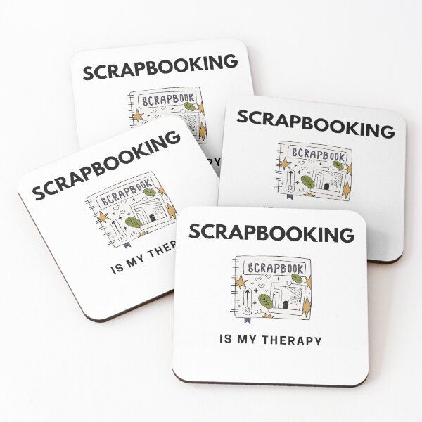 Item preview, “Scrapbooking is my Therapy” handmade creative leisure activities. designed and sold by DamiCrea82.