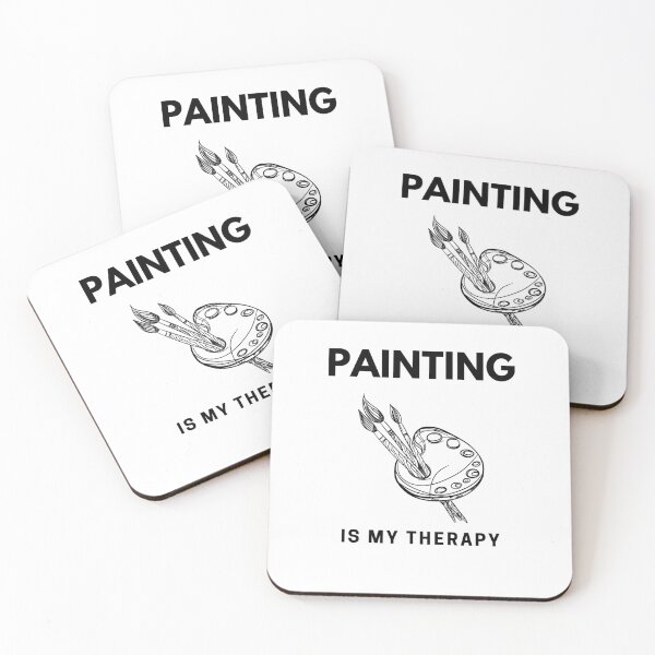 Item preview, “Painting is my Therapy” handmade creative leisure activities. designed and sold by DamiCrea82.