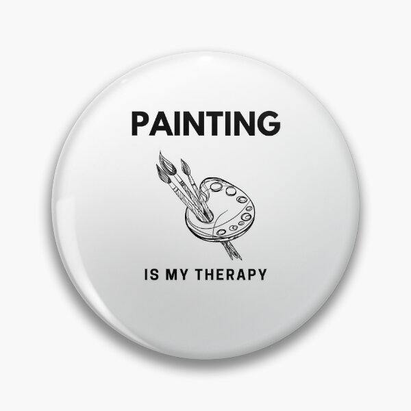 Item preview, “Painting is my Therapy” handmade creative leisure activities. designed and sold by DamiCrea82.