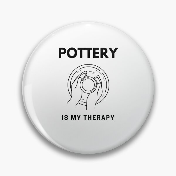 Item preview, “Pottery is my Therapy” handmade creative leisure activities. designed and sold by DamiCrea82.