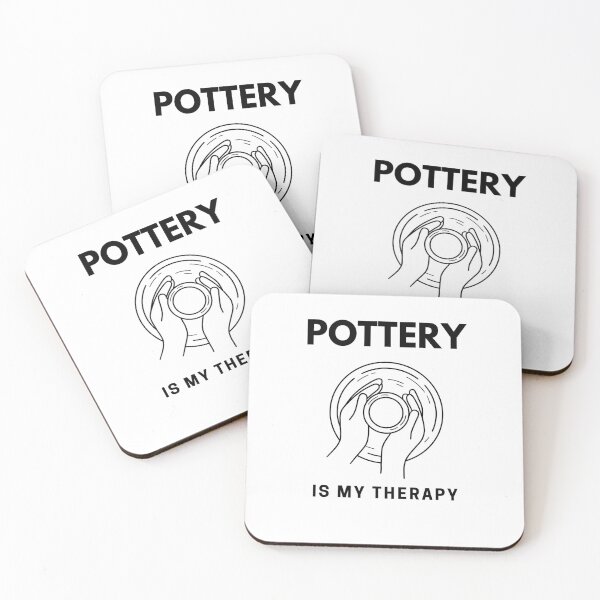 Item preview, “Pottery is my Therapy” handmade creative leisure activities. designed and sold by DamiCrea82.