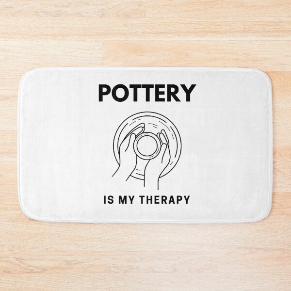 Item preview, “Pottery is my Therapy” handmade creative leisure activities. designed and sold by DamiCrea82.