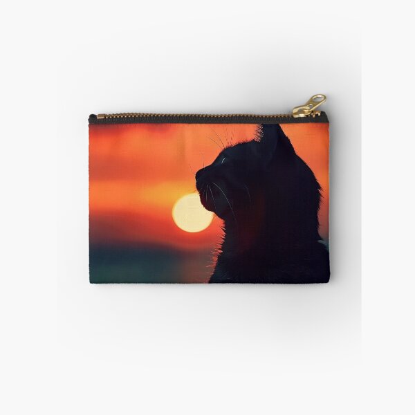 Item preview, Cat watching sunset designed and sold by CatsAndDogs-TF.