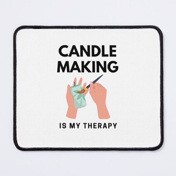 Item preview, “Candle Making is my Therapy” handmade creative leisure activities. designed and sold by DamiCrea82.