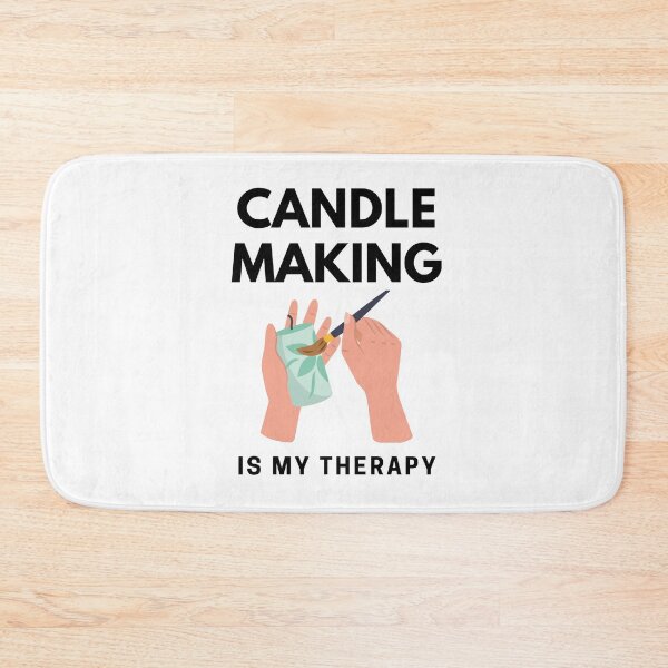 Item preview, “Candle Making is my Therapy” handmade creative leisure activities. designed and sold by DamiCrea82.