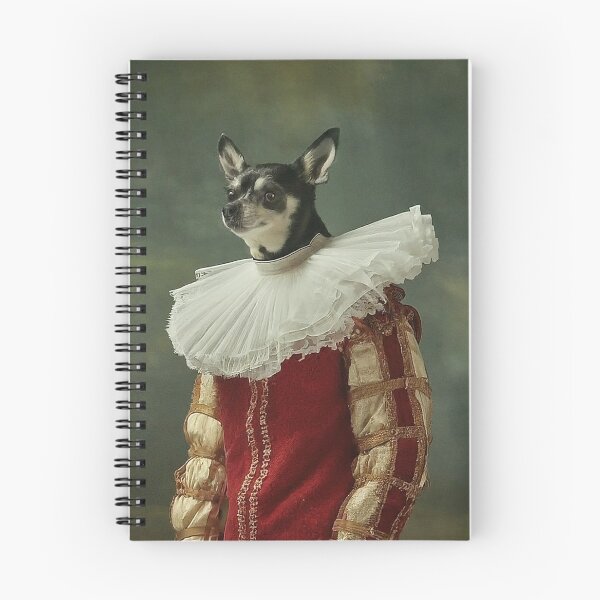 Item preview, Portrait of a Chihuahua Dog in Medieval Royal Dress designed and sold by GAGGAofficial.