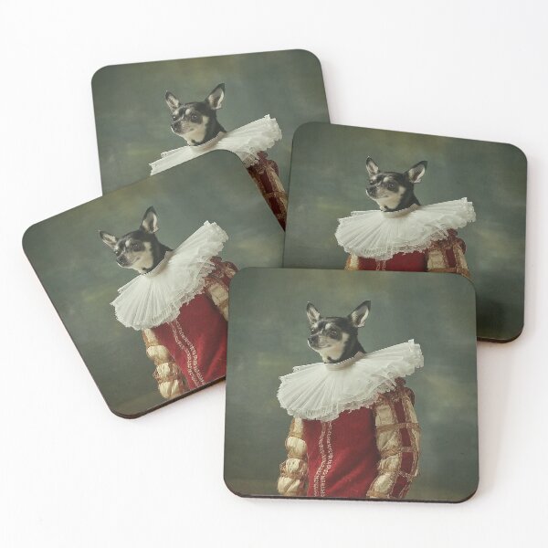 Item preview, Portrait of a Chihuahua Dog in Medieval Royal Dress designed and sold by GAGGAofficial.