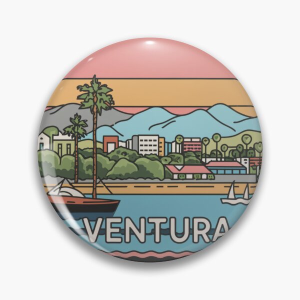 Item preview, Sunset Serenity Tee: Wear the Warmth of Ventura designed and sold by CircinusStore.
