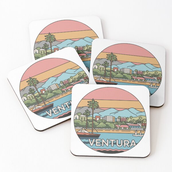 Item preview, Sunset Serenity Tee: Wear the Warmth of Ventura designed and sold by CircinusStore.
