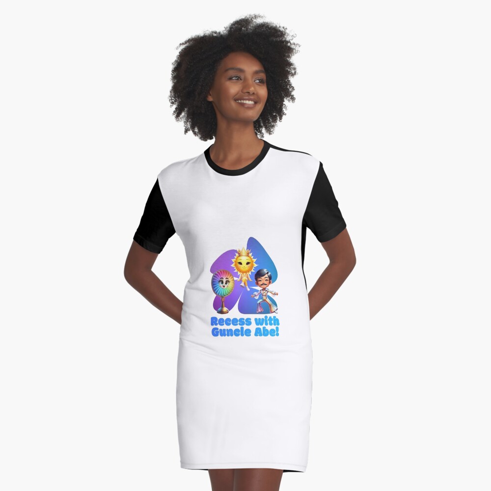 Item preview, Graphic T-Shirt Dress designed and sold by lightwardinc.