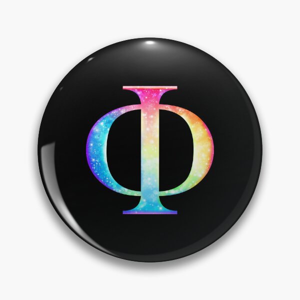 Item preview, Letter Phi [Rainbow galaxy] designed and sold by PsychoLogos.