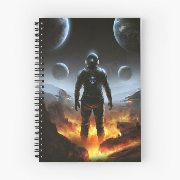 Item preview, A HUMAN BIO IN GALAXIA ASTRONAUT designed and sold by janinydarc.