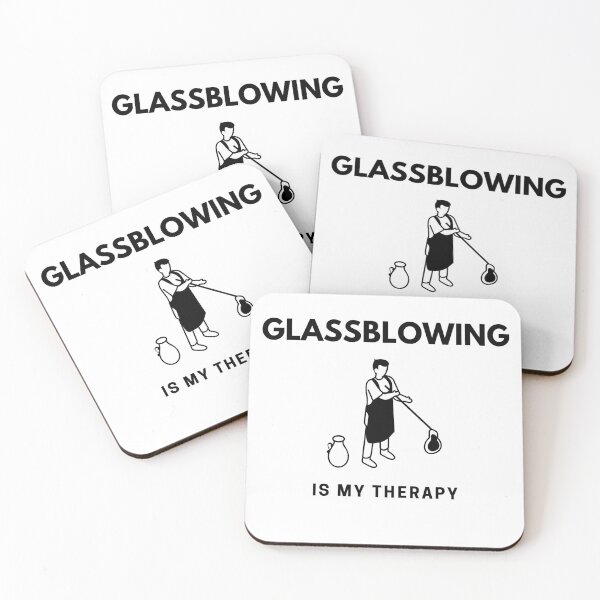 Item preview, “Glassblowing is my Therapy” handmade creative leisure activities. designed and sold by DamiCrea82.