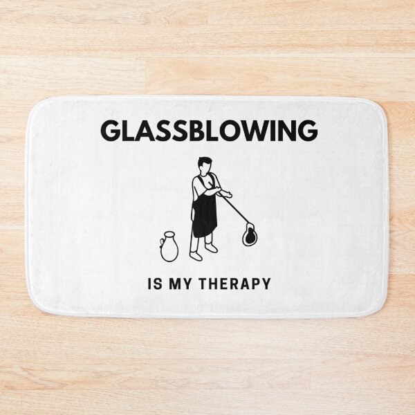 Item preview, “Glassblowing is my Therapy” handmade creative leisure activities. designed and sold by DamiCrea82.