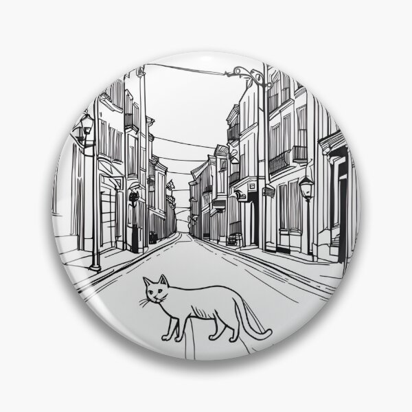 Item preview, Whiskered sentry designed and sold by AJSRPrints.