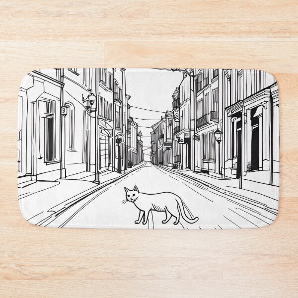 Item preview, Whiskered sentry designed and sold by AJSRPrints.