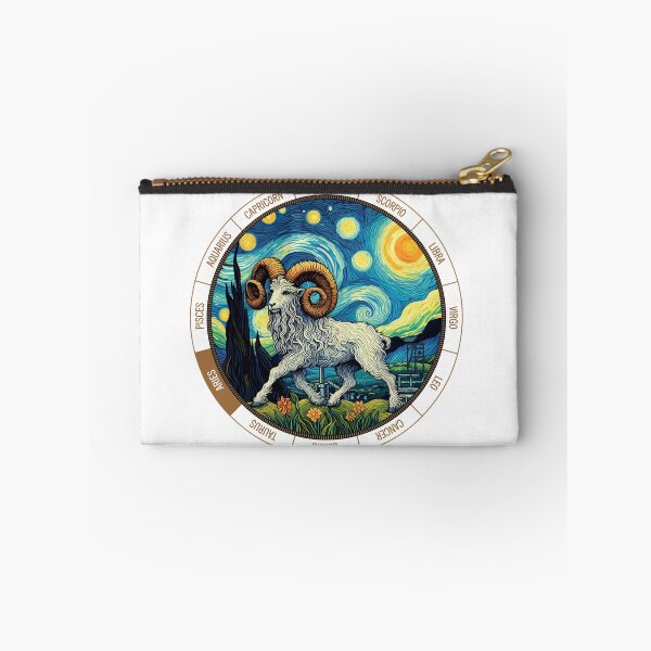 Item preview, ZODIAC Aries - Astrological ARIRS - ARIRS - ZODIAC sign - Van Gogh style - 4 designed and sold by ArtProjectShop.